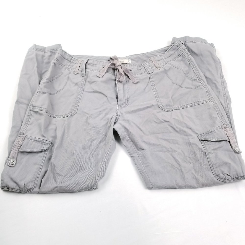 Levi's Light Gray Straight Leg Cargo Pants Jean 14